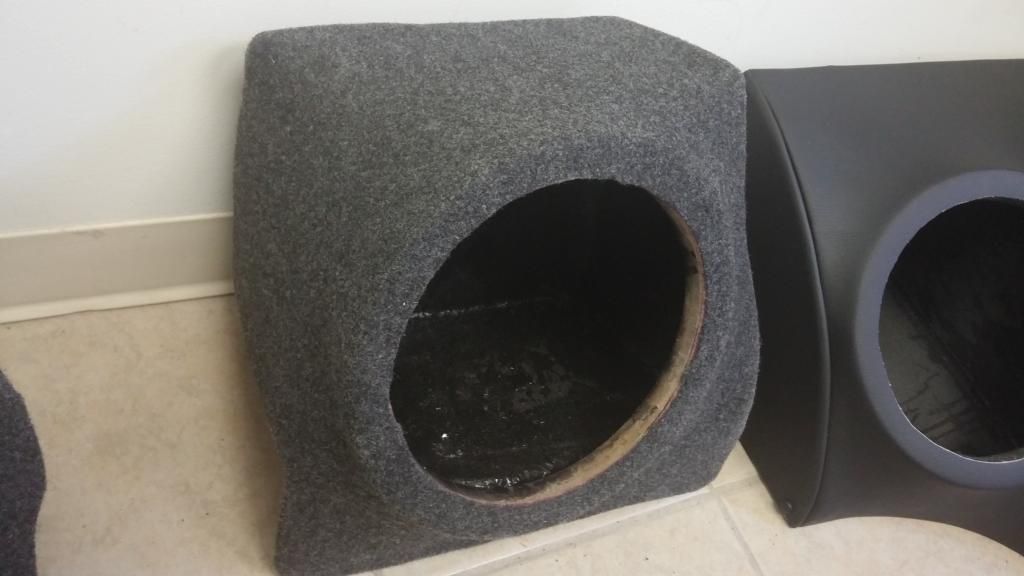 Finished Up E90/e92 Custom Fiberglass Sub Box